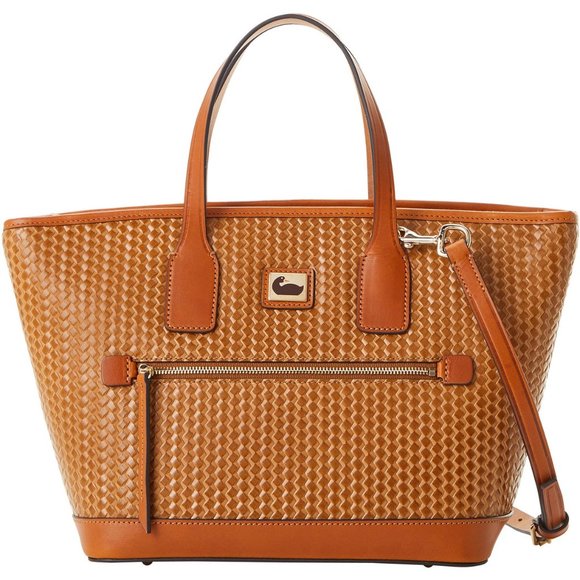 Dooney & Bourke Handbags - Dooney & Bourke Camden Convertible Woven Leather